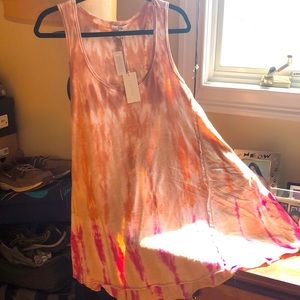 Z Supply tie-dye sleeveless dress, Sz small, BN